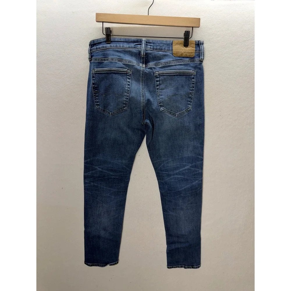 American Eagle Slim Jeans Mens 31x30 Blue Airflex+ Temp Tech Denim 3575